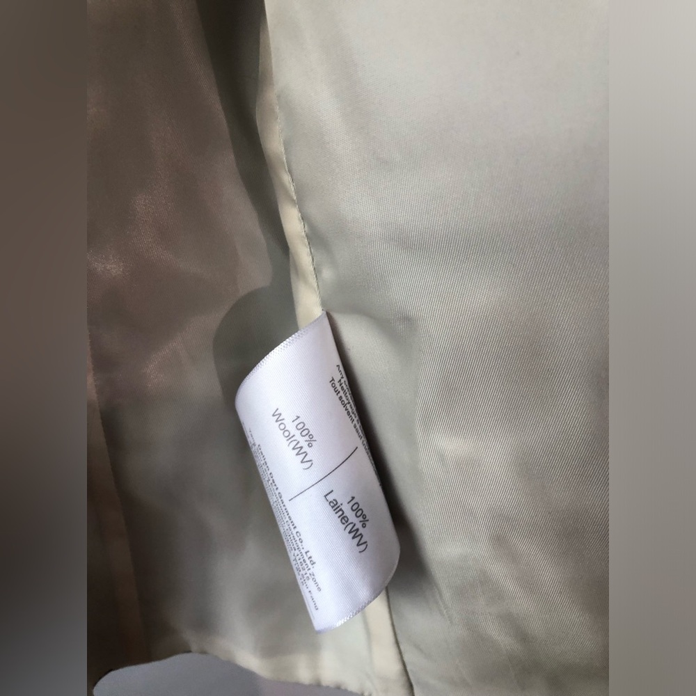 Men's Indochino double Breasted Plaid Grey vest - Picture 9 of 9